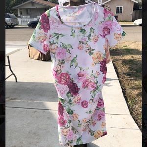 PinkBlush Maternity Floral Dress